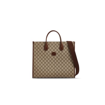 GUCCI MEDIUM TOTE WITH INTERLOCKING&G 674148 (37.5*33*15.5cm）